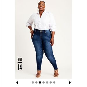 Ashley Stewart Skinny Jeans